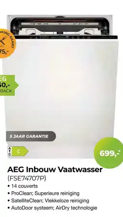 EP Beerepoot AEG Inbouw Vaatwasser aanbieding
