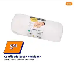 Action Comfibeds jersey hoeslaken aanbieding