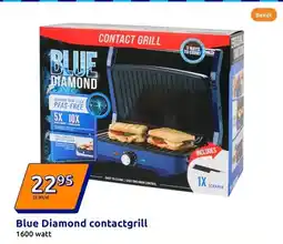 Action Blue Diamond contactgrill aanbieding