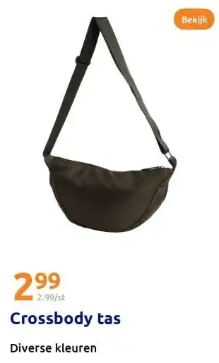 Action Crossbody tas aanbieding