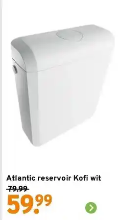 GAMMA Atlantic reservoir Kofi wit aanbieding