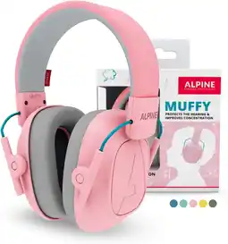 Amazon Alpine Muffy Kids Oorbeschermers, Gehoorbescherming voor Kinderen van 3-16 Jaar aanbieding