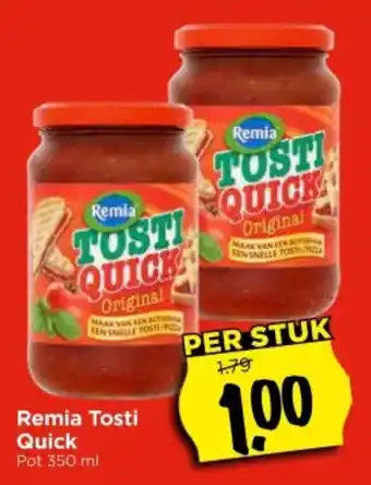 Vomar Voordeelmarkt Remia Tosti Quick aanbieding