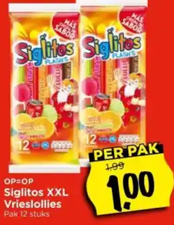 Vomar Voordeelmarkt Siglitos XXL Vrieslollies aanbieding