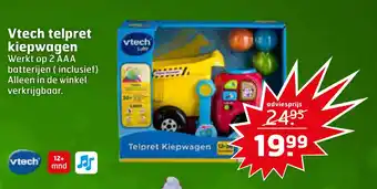 Trekpleister Vtech telpret kiepwagen aanbieding