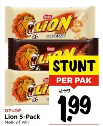 Vomar Voordeelmarkt Lion aanbieding