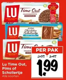 Vomar Voordeelmarkt Lu Time Out, Pims of Scholiertje aanbieding