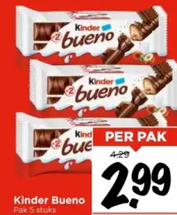 Vomar Voordeelmarkt Kinder Bueno aanbieding