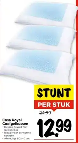 Vomar Voordeelmarkt Casa Royal Coolgelkussen aanbieding