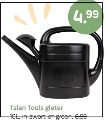Coppelmans Talen Tools gieter aanbieding