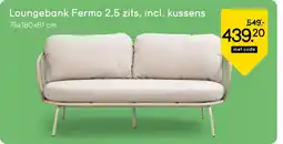 Leen Bakker Loungebank Fermo aanbieding