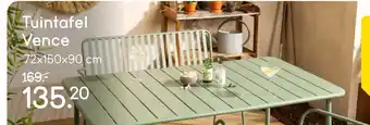 Leen Bakker Tuintafel Vence aanbieding