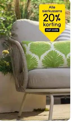 Leen Bakker Alle sierkussens aanbieding