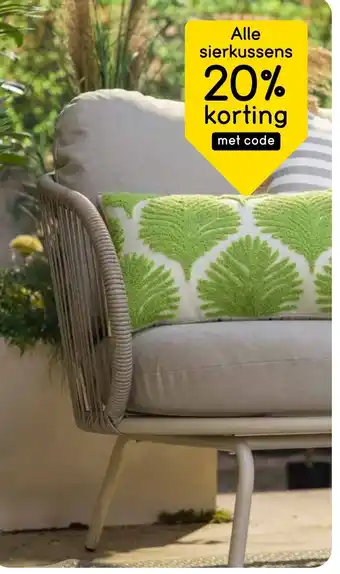 Leen Bakker Alle sierkussens aanbieding