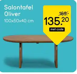 Leen Bakker Salontafel Oliver aanbieding