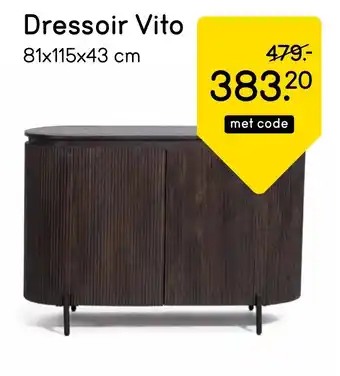 Leen Bakker Dressoir Vito aanbieding