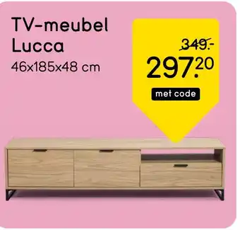 Leen Bakker TV-meubel Lucca aanbieding
