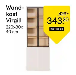 Leen Bakker Wand kast Virgill aanbieding