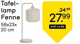 Leen Bakker Tafel lamp Fenne aanbieding