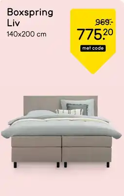 Leen Bakker Boxspring Liv aanbieding