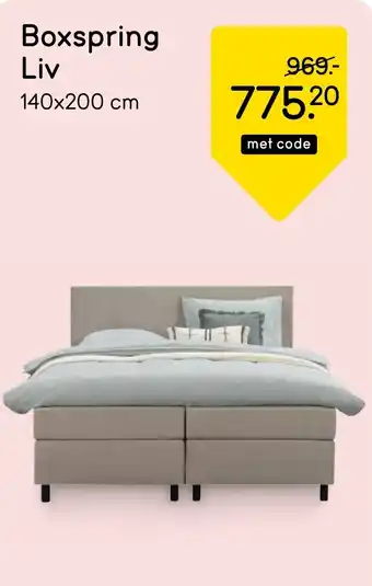 Leen Bakker Boxspring Liv aanbieding