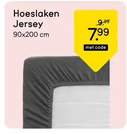 Leen Bakker Hoeslaken Jersey aanbieding