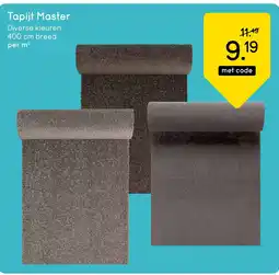 Leen Bakker Tapijt Master aanbieding