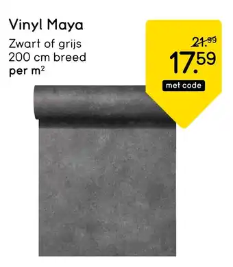 Leen Bakker Vinyl Maya aanbieding