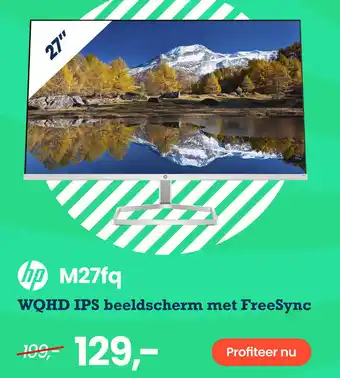 Paradigit WQHD IPS beeldscherm met FreeSync aanbieding