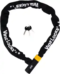 Amazon VINZ Salado ART2 Fietsslot- 150cm (4/5 ANWB slotentest) aanbieding