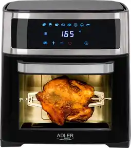 Bol.com Adler AD 6309 - Vetvrije over - 8 in 1 - 13 liter aanbieding