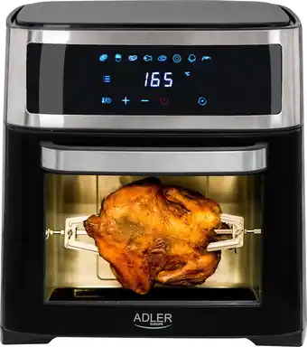 Bol.com Adler AD 6309 - Vetvrije over - 8 in 1 - 13 liter aanbieding
