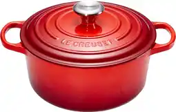 Bol.com Le Creuset Braadpan Signature Kersenrood - ø 22 cm / 3.3 Liter aanbieding