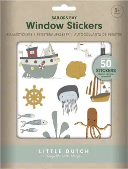 Bol.com Little Dutch Raamstickers Sailors Bay - creatief speelgoed aanbieding
