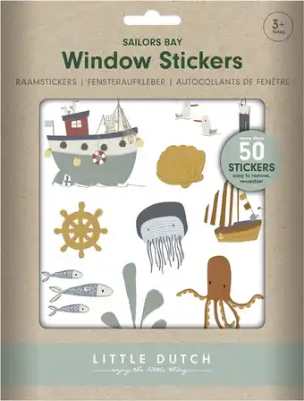 Bol.com Little Dutch Raamstickers Sailors Bay - creatief speelgoed aanbieding
