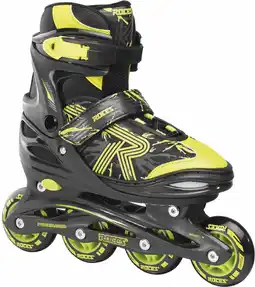 Bol.com Roces - Inlineskates - Verstelbaar - 26-29 - Kinderen - zwart - geel aanbieding