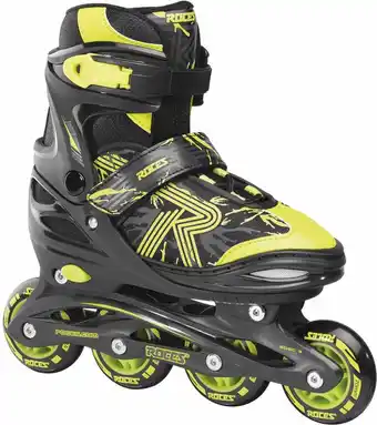 Bol.com Roces - Inlineskates - Verstelbaar - 26-29 - Kinderen - zwart - geel aanbieding