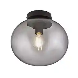 Praxis Nordlux plafondlamp Alton gerookt zwart ⌀27,5cm E27 aanbieding