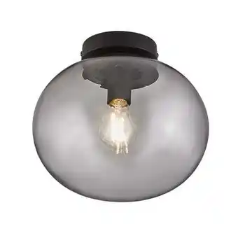 Praxis Nordlux plafondlamp Alton gerookt zwart ⌀27,5cm E27 aanbieding