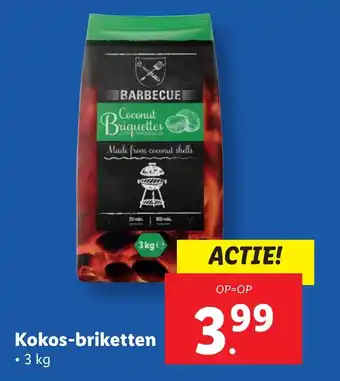 Lidl Kokos briketten aanbieding