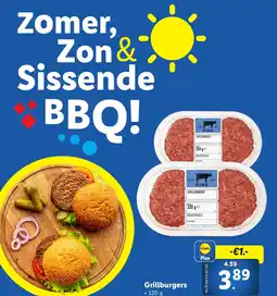 Lidl Grillburgers aanbieding