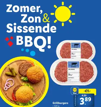 Lidl Grillburgers aanbieding