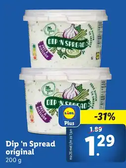 Lidl Dip 'n Spread aanbieding