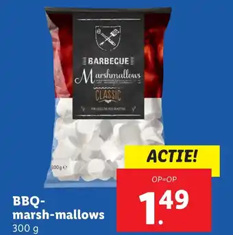 Lidl BBQ marsh mallows aanbieding