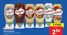 Lidl Calvé sauzen aanbieding