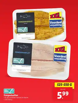 Lidl Pangasiusfilet aanbieding