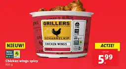 Lidl Chicken wings spicy aanbieding
