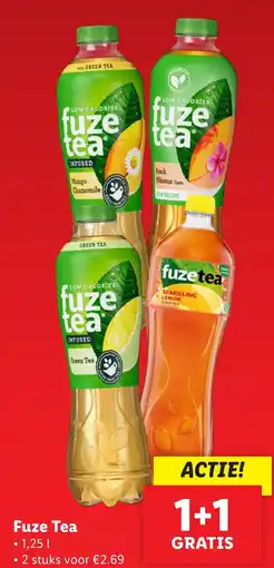 Lidl Fuze Tea aanbieding