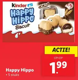 Lidl Happy Hippo aanbieding