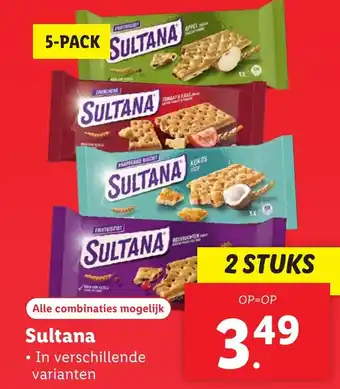 Lidl Sultana aanbieding